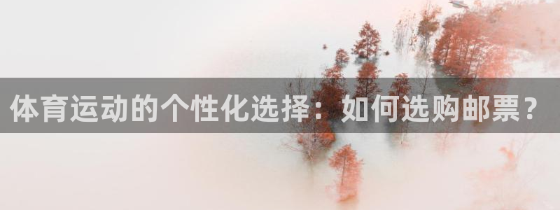 体育运动的个性化选择：如何选购邮票？