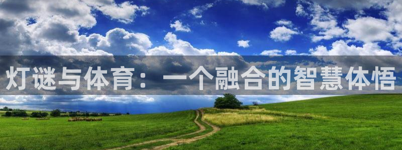灯谜与体育：一个融合的智慧体悟
