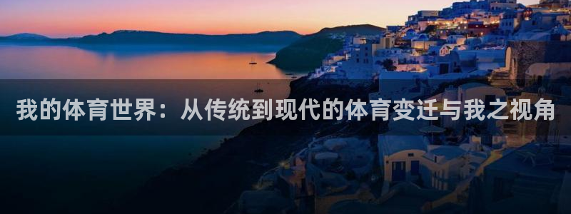 我的体育世界：从传统到现代的体育变迁与我之视角